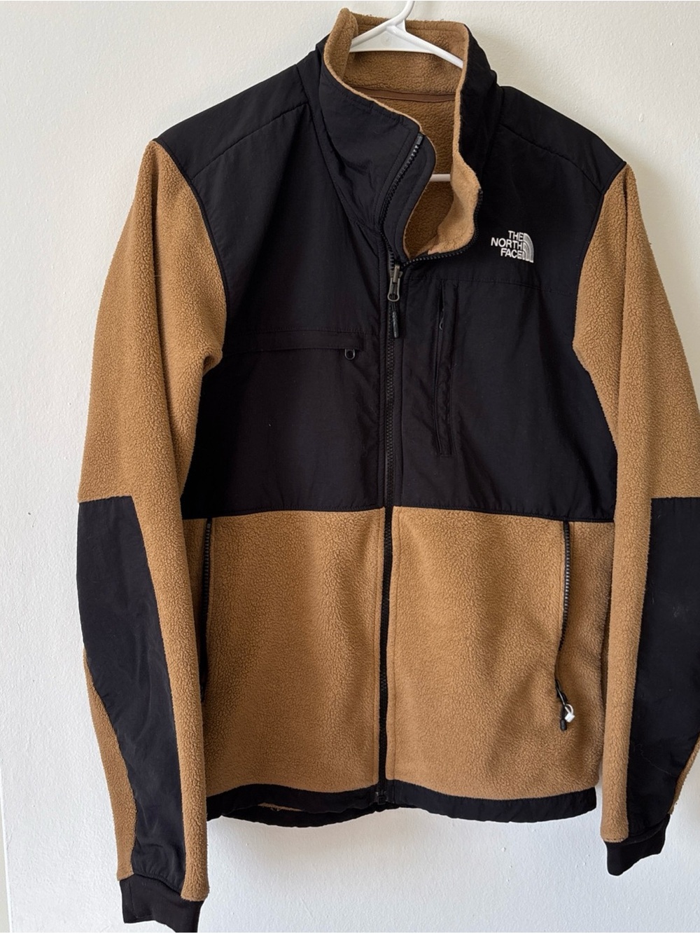 The North Face Men's Two-Tone Fleece Jacket - Black & Brown